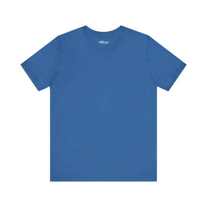 Solid Navy. Unisex Jersey Short Sleeve Tee
