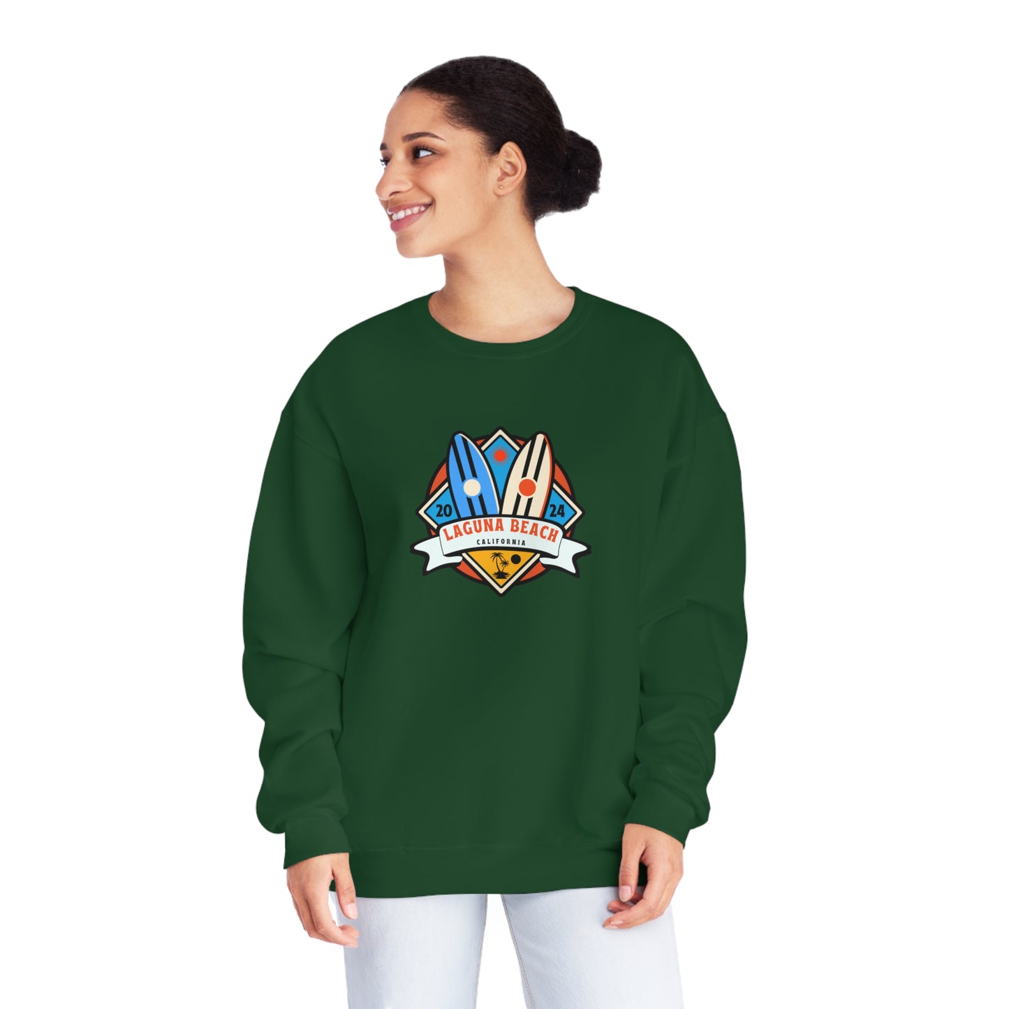 Laguna Beach 2024. Unisex NuBlend® Crewneck Sweatshirt