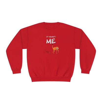 Leo The Cat Didn't Do It..  Unisex NuBlend® Crewneck Sweatshirt