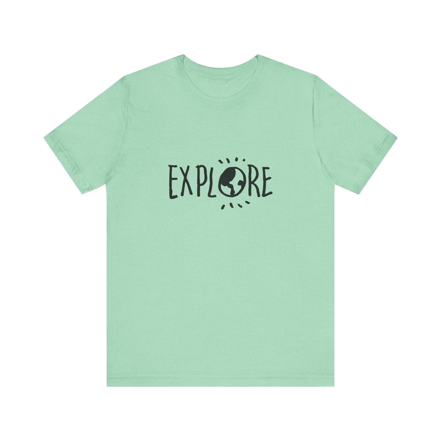 Explore. Unisex Jersey Short Sleeve Tee
