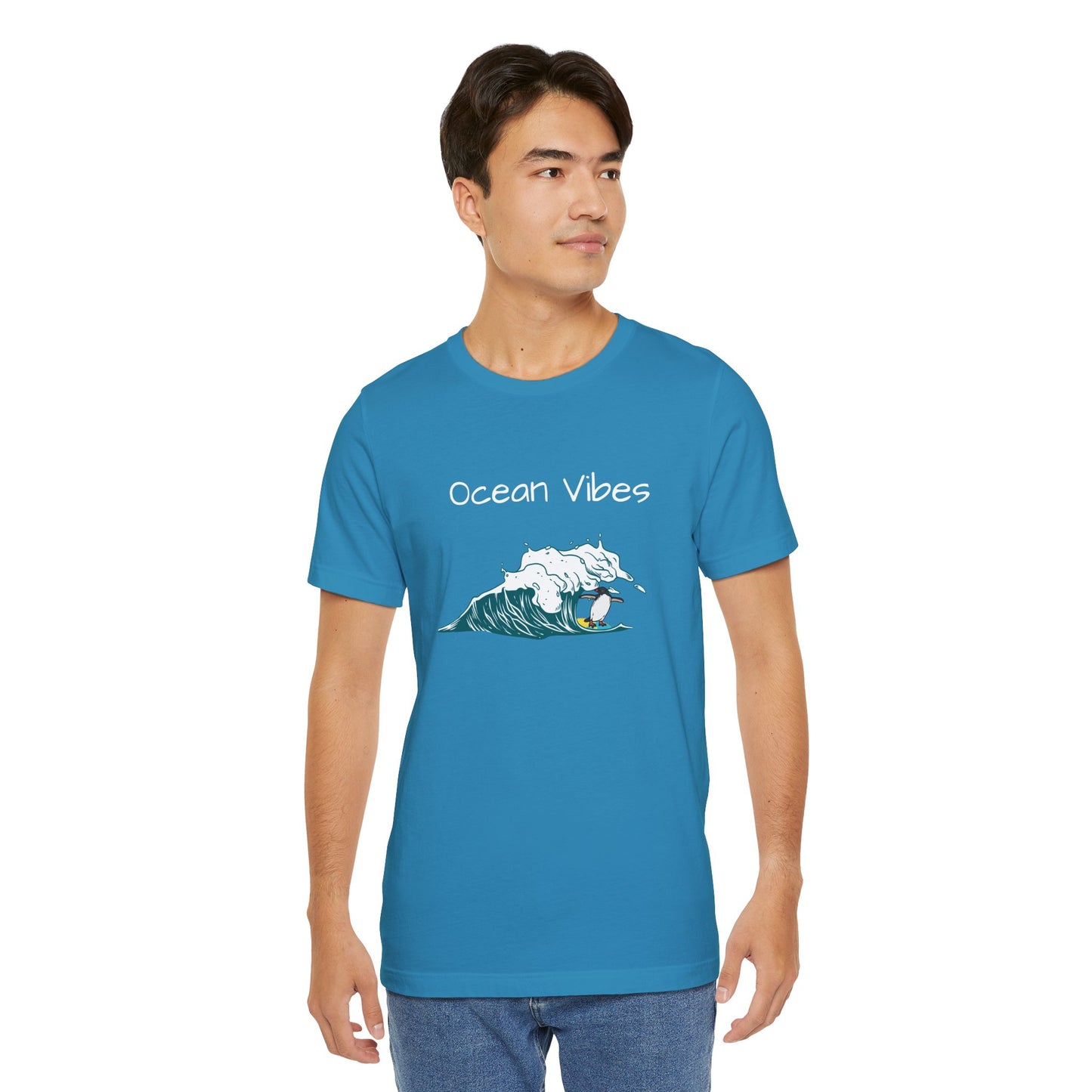 Ocean Vibes. Unisex Jersey Short Sleeve Tee