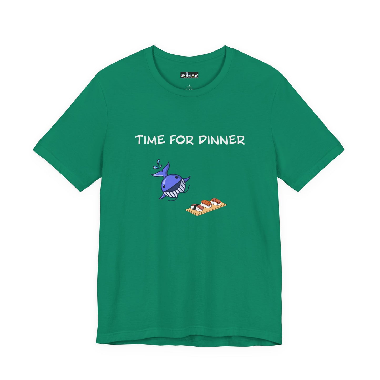 Time For Dinner. Unisex Jersey Short Sleeve Tee