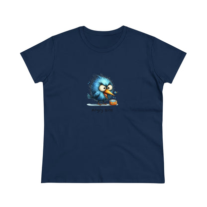 Angry bird. Women's Midweight Cotton Tee