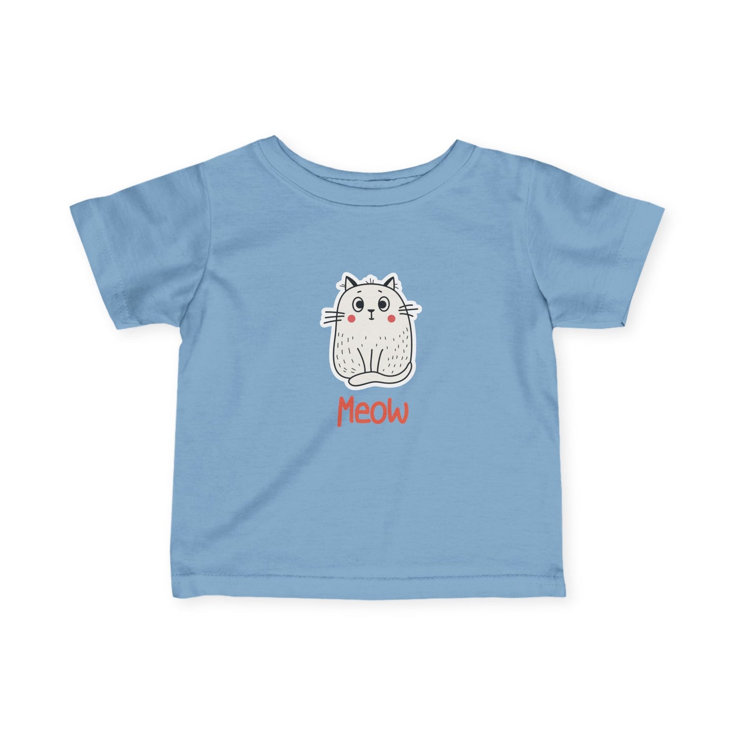 Loki The Cat. Meow. Infant Fine Jersey Tee
