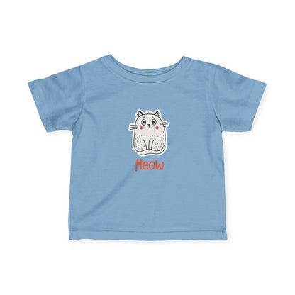 Loki The Cat. Meow. Infant Fine Jersey Tee