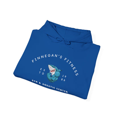 Shark Gym Hoodie – Finnegan’s Fitness & Aquatic Center Sweatshirt