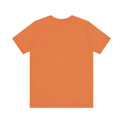 Solid Orange. Unisex Jersey Short Sleeve Tee