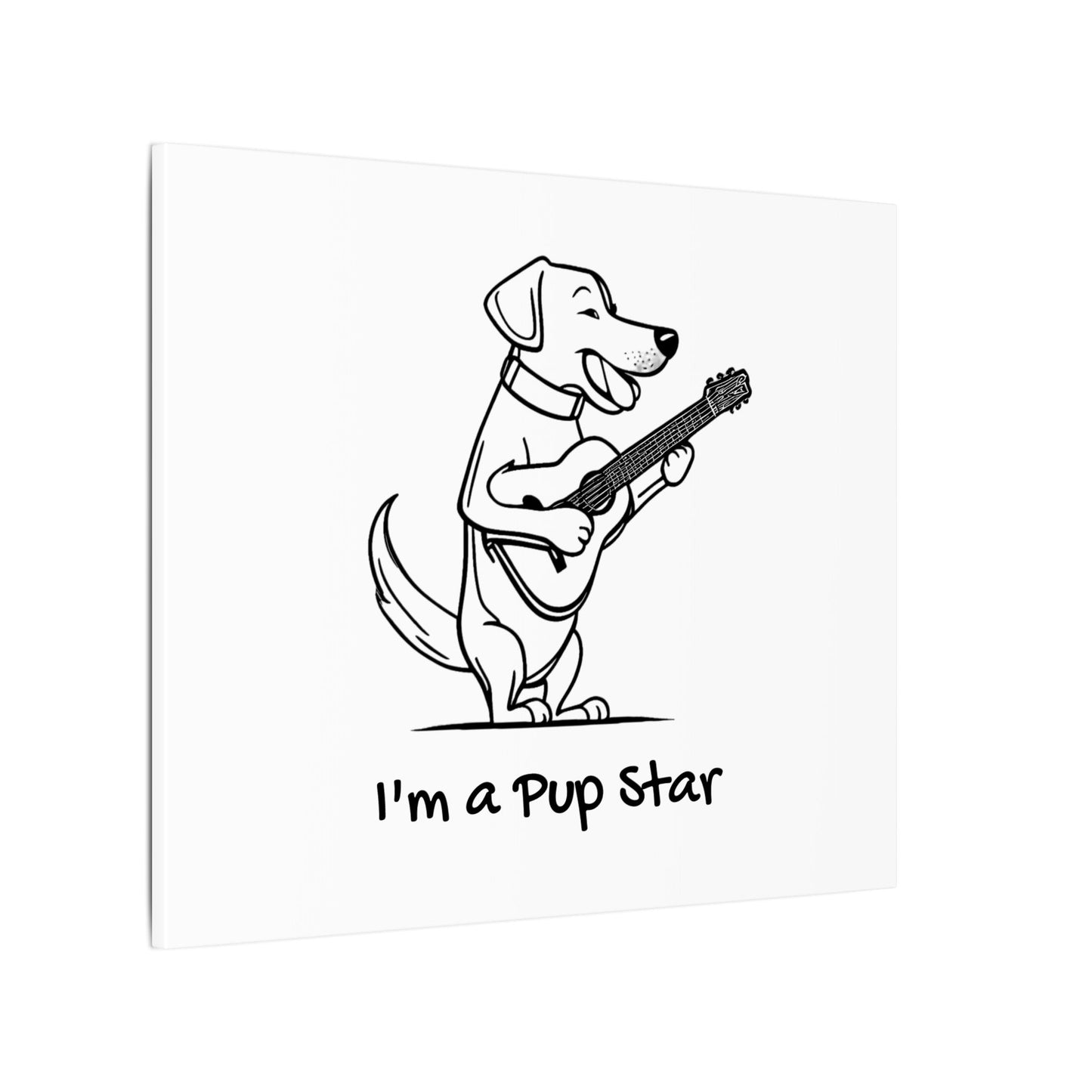 I'm a Pup Star. Canvas Gallery Wraps