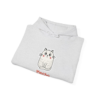 Loki The Cat. Meow. Unisex Hooded Sweatshirt.