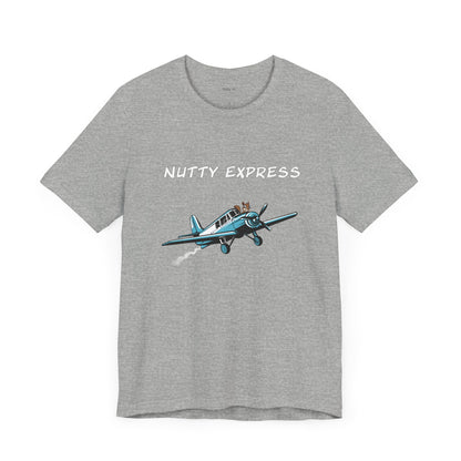 Nutty's Express Delivery. Always On-Time. Unisex Jersey Short Sleeve Tee