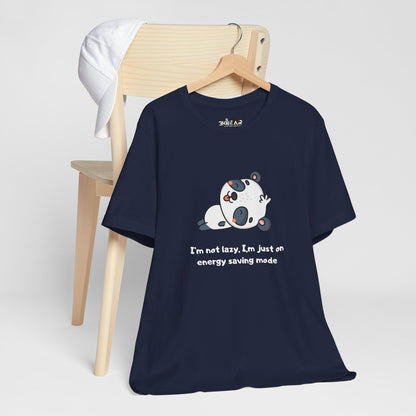 I'm Not Sleeping I'm on Energy Saving Mode. Unisex Jersey Short Sleeve Tee
