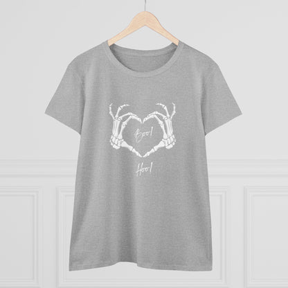 Boo! Hoo! Women's Midweight Cotton Tee