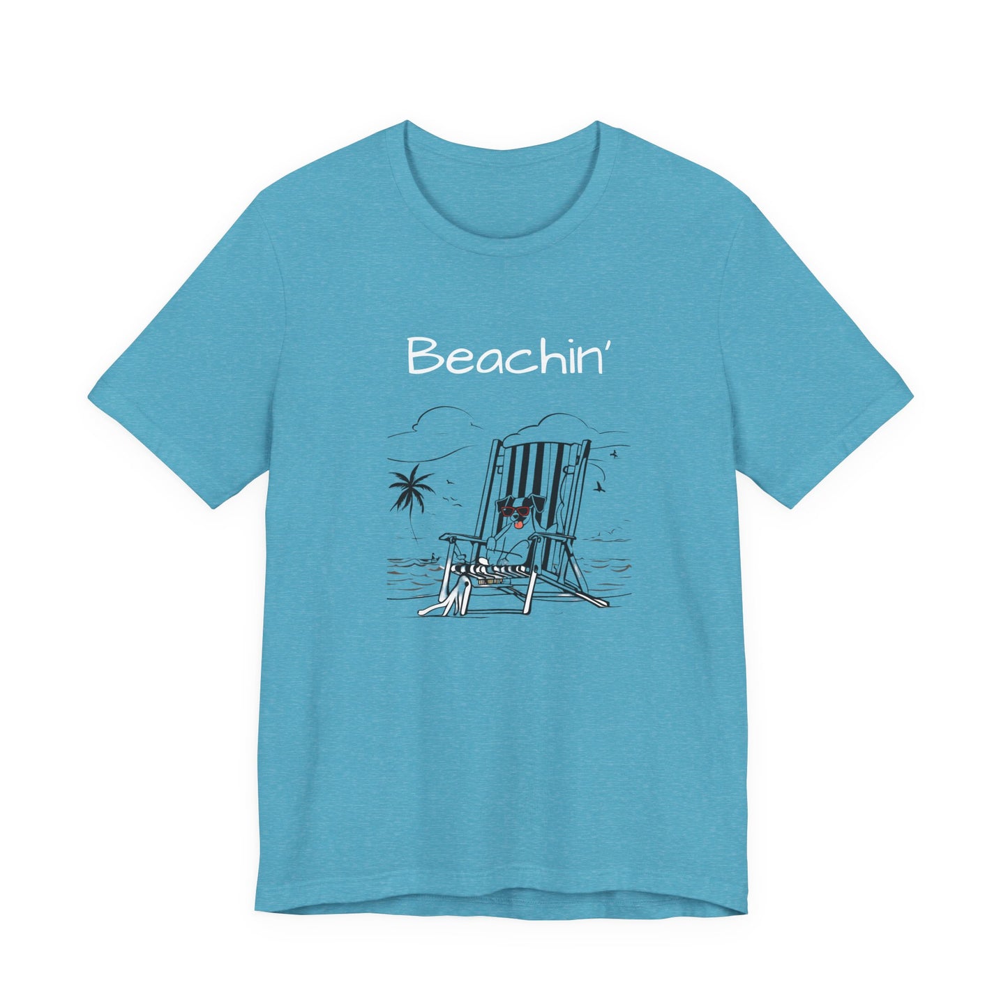 Beachin'. Unisex Jersey Short Sleeve Tee