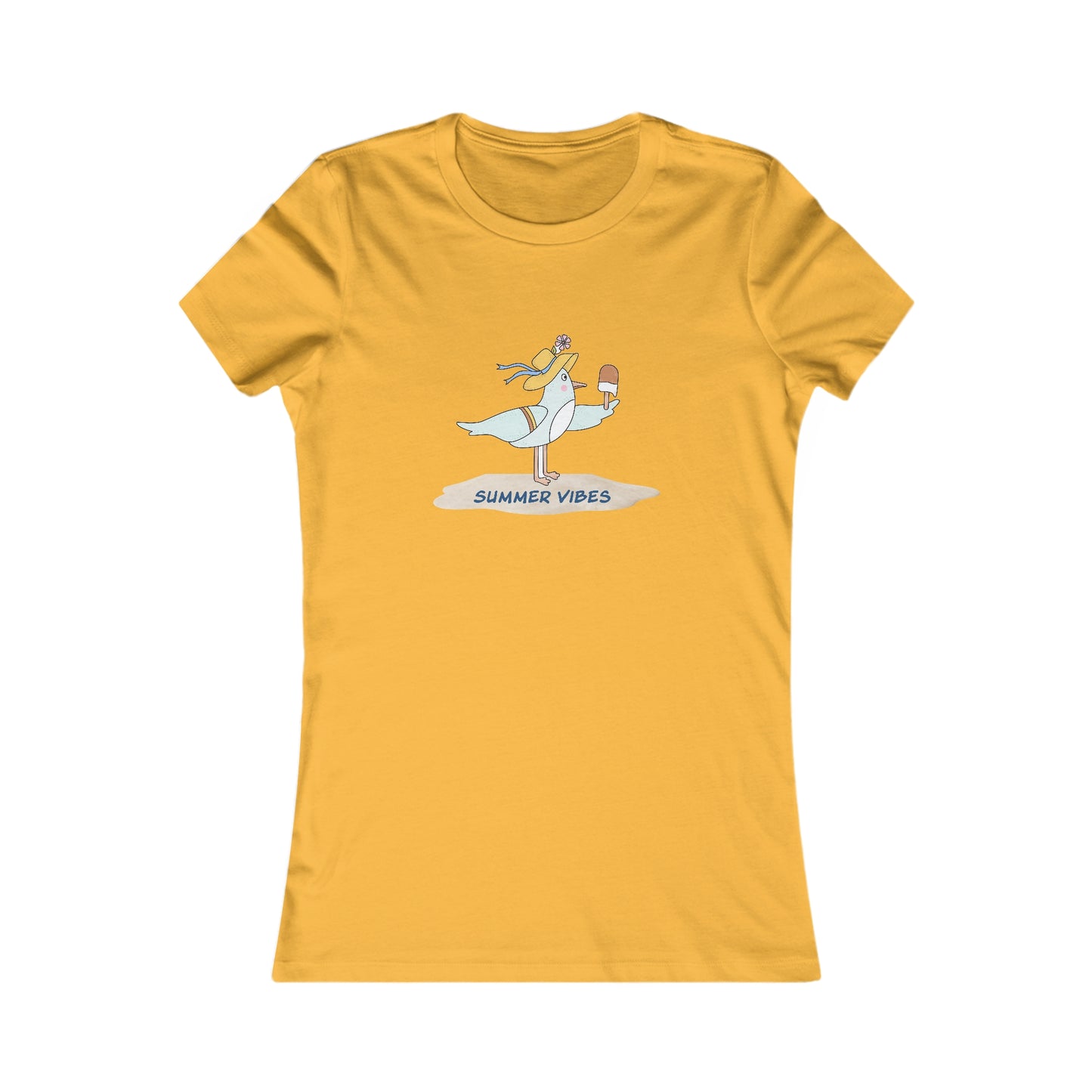 Regal Seagull Summer Vibes. Women's Favorite Tee