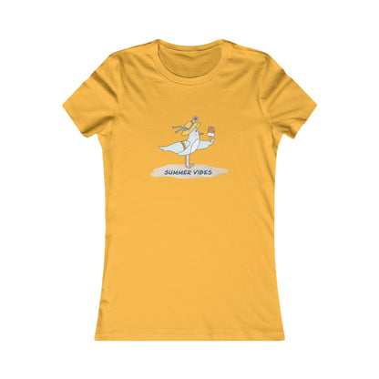 Regal Seagull Summer Vibes. Women's Favorite Tee