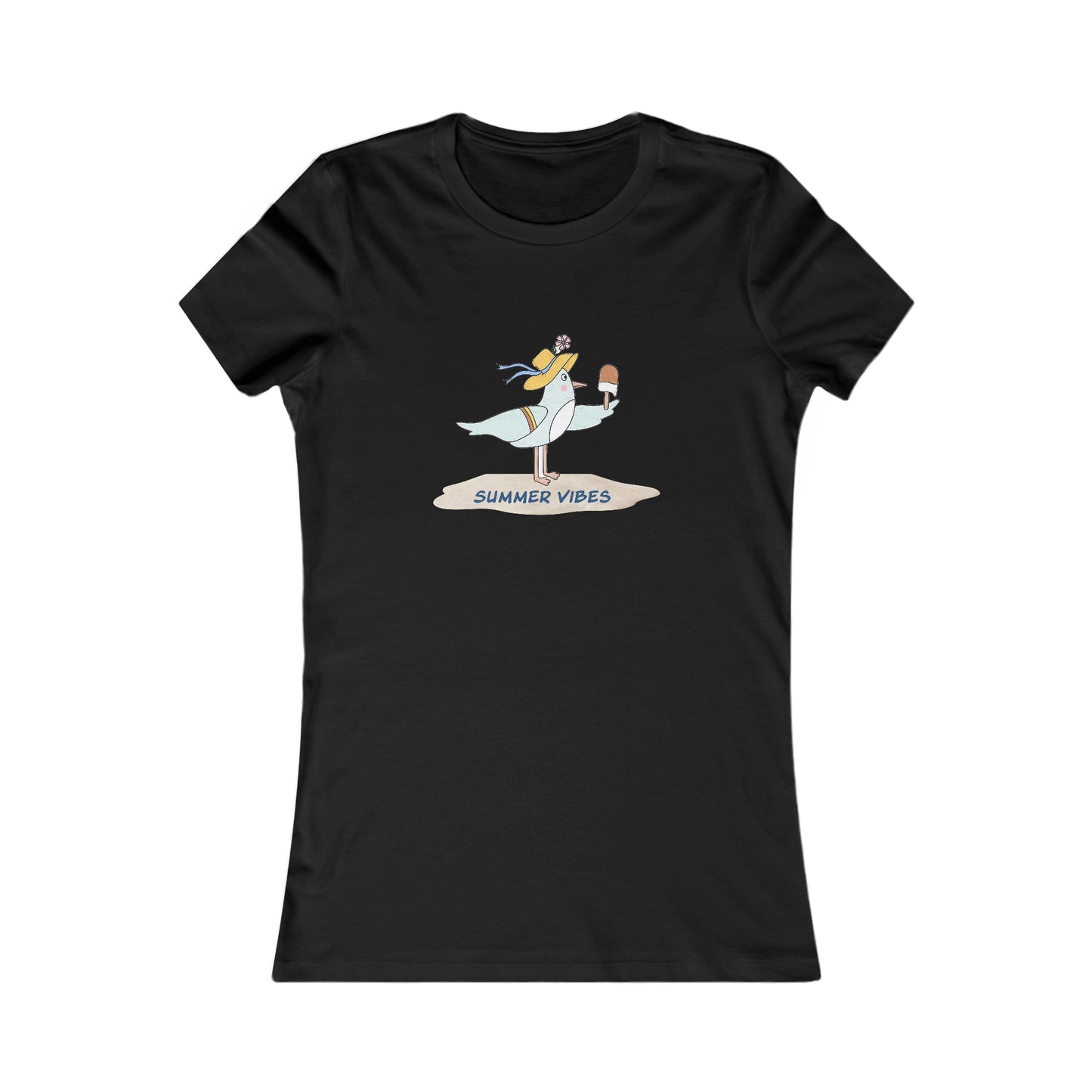 Regal Seagull Summer Vibes. Women's Favorite Tee