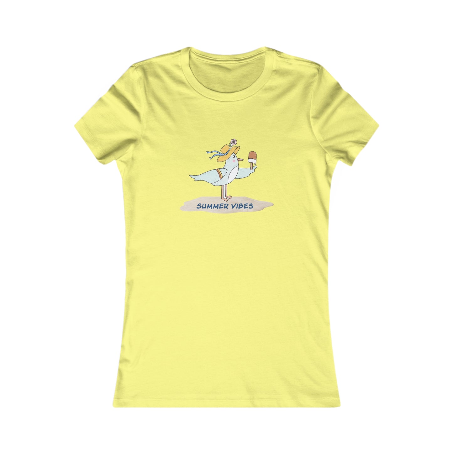 Regal Seagull Summer Vibes. Women's Favorite Tee