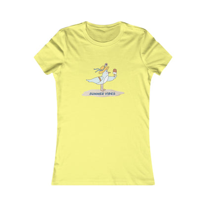 Regal Seagull Summer Vibes. Women's Favorite Tee