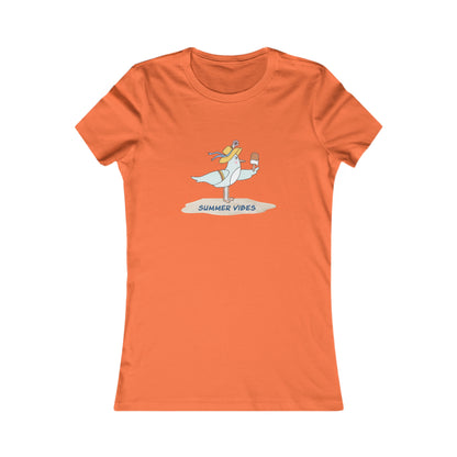 Regal Seagull Summer Vibes. Women's Favorite Tee