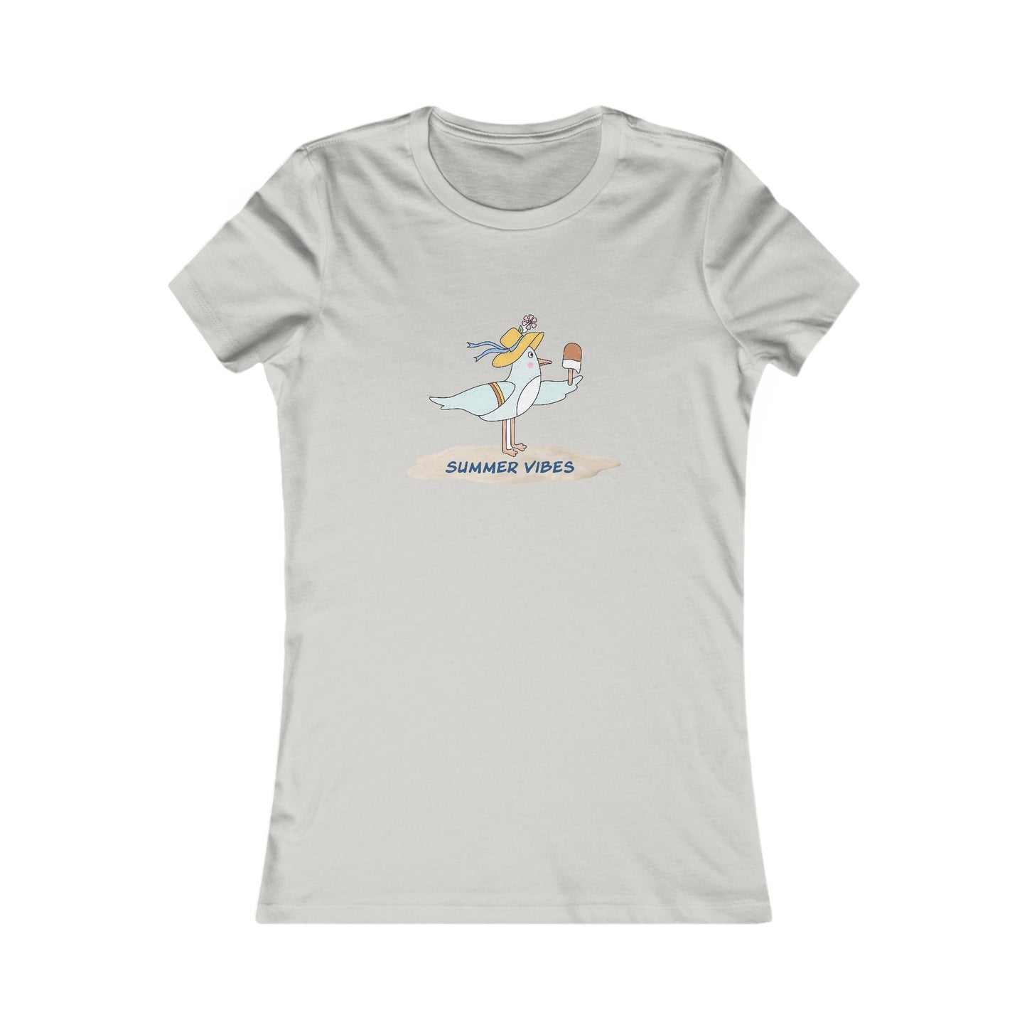 Regal Seagull Summer Vibes. Women's Favorite Tee