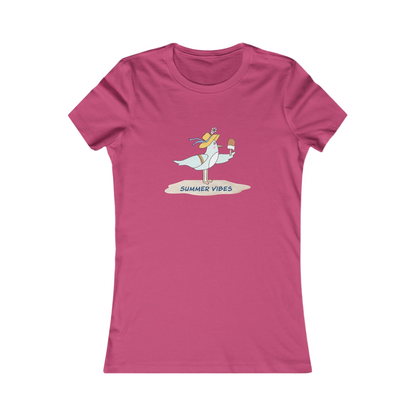 Regal Seagull Summer Vibes. Women's Favorite Tee