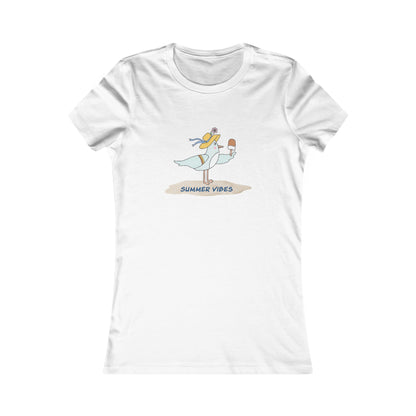 Regal Seagull Summer Vibes. Women's Favorite Tee