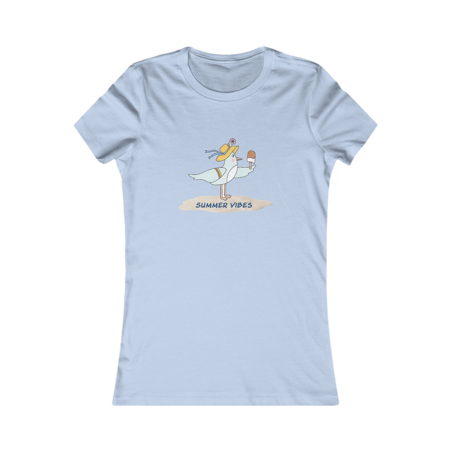 Regal Seagull Summer Vibes. Women's Favorite Tee