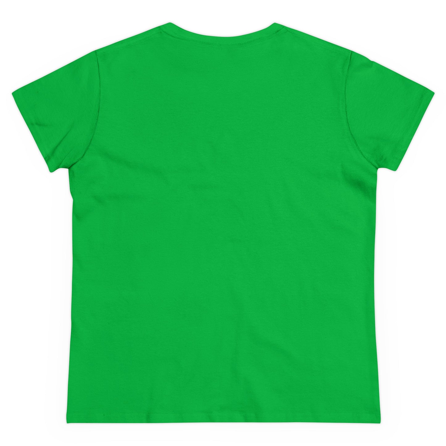 Solid Azalea. Women's Midweight Cotton Tee