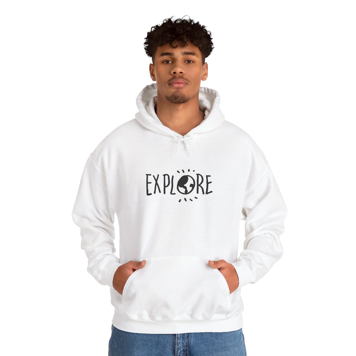 Explore Hoodie – Adventure Graphic Sweatshirt, Unisex Outdoor Hoodie