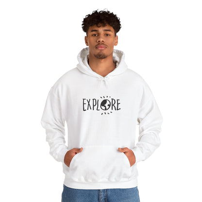 Explore Hoodie – Adventure Graphic Sweatshirt, Unisex Outdoor Hoodie