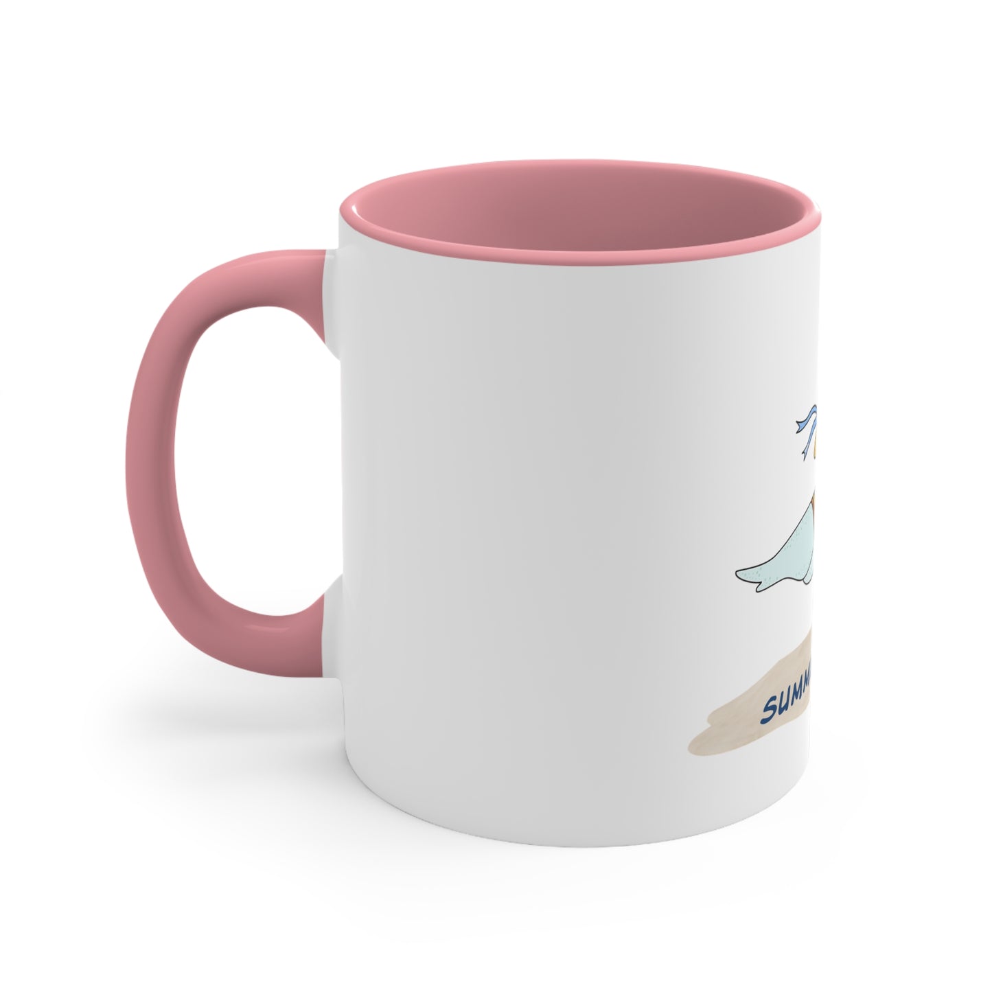 Regal Seagull Summer Vibes. Accent Coffee Mug, 11oz