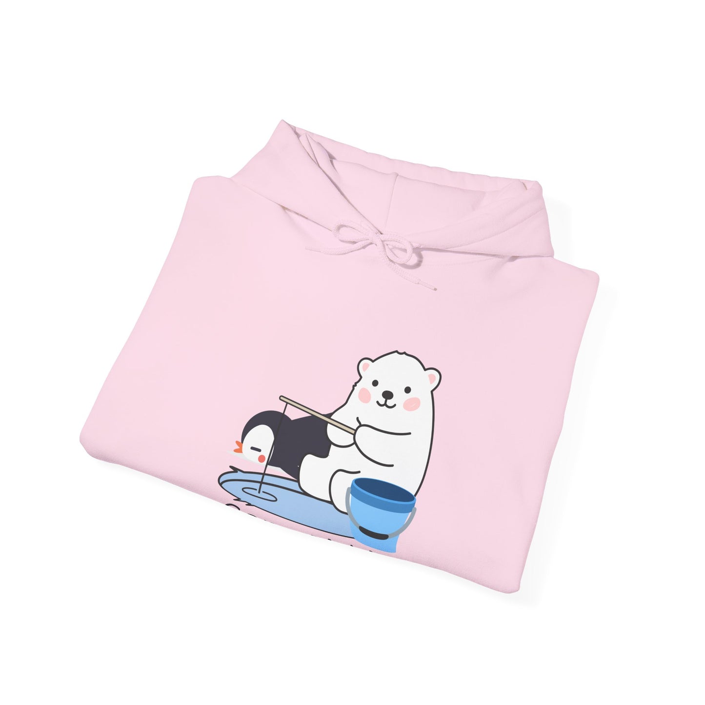 Gone Fishing. Unisex Hooded Sweatshirt.