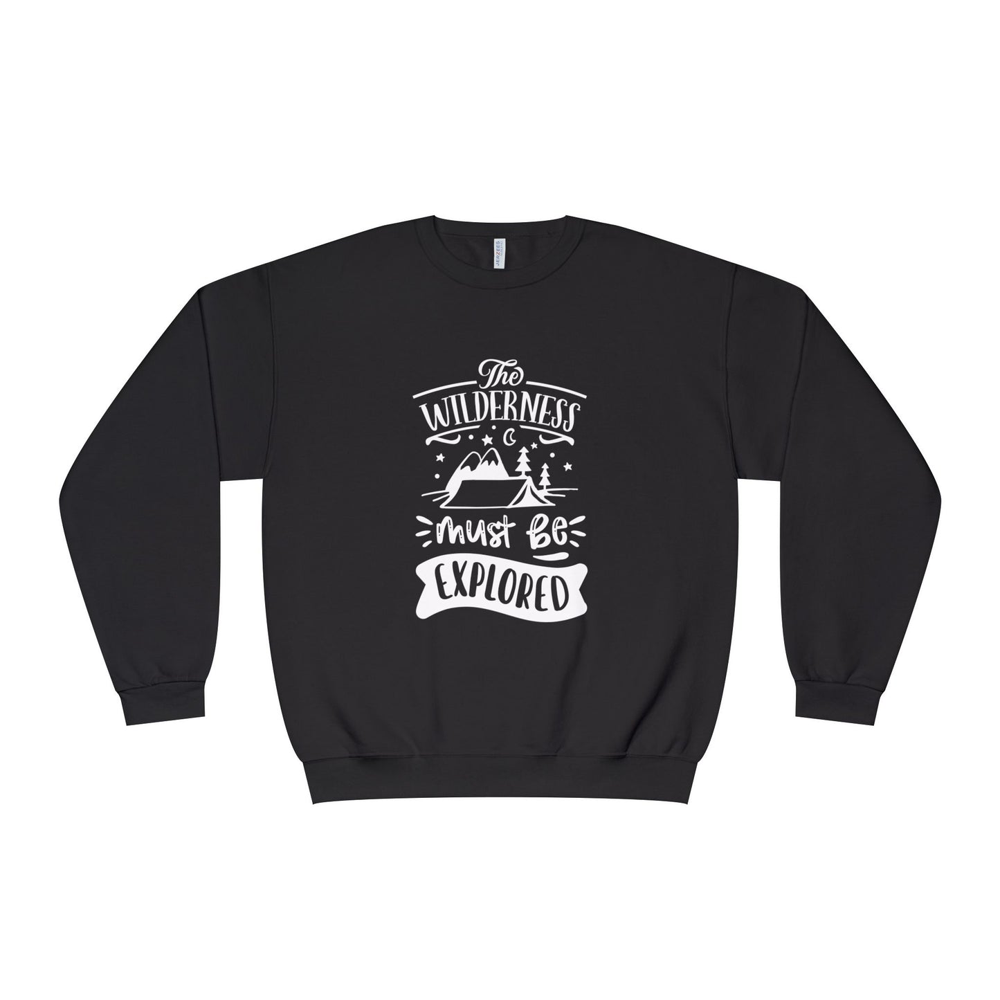 The Wilderness Must Be Explored. Unisex NuBlend® Crewneck Sweatshirt