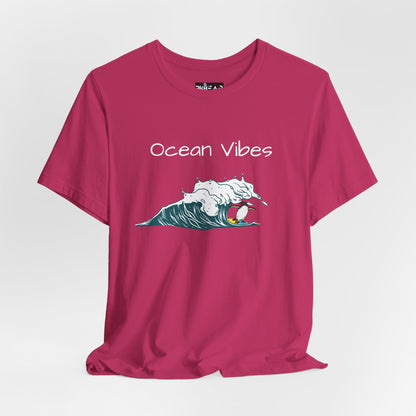 Ocean Vibes. Unisex Jersey Short Sleeve Tee