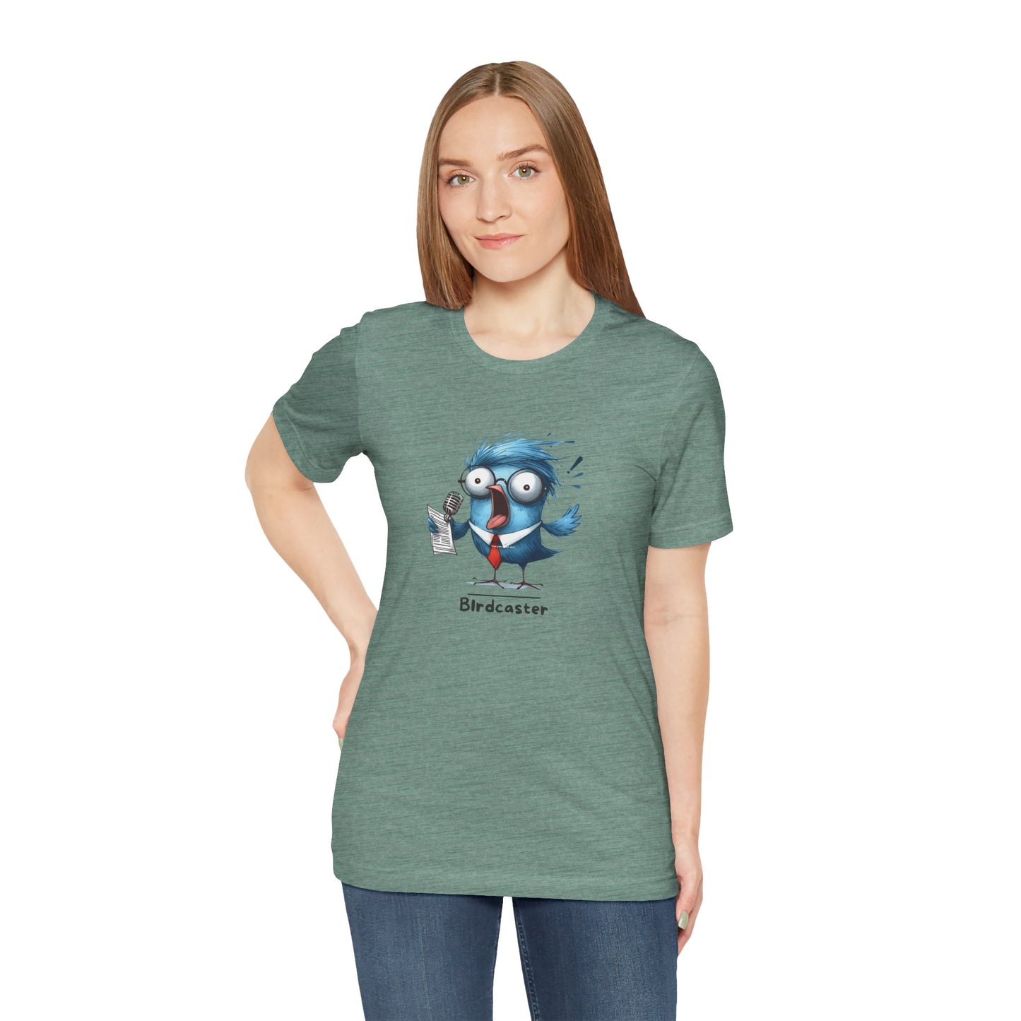 Birdcaster. Unisex Jersey Short Sleeve Tee