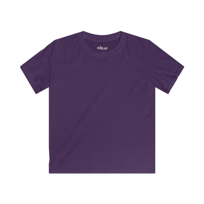 Solid Navy. Kids Softstyle Tee