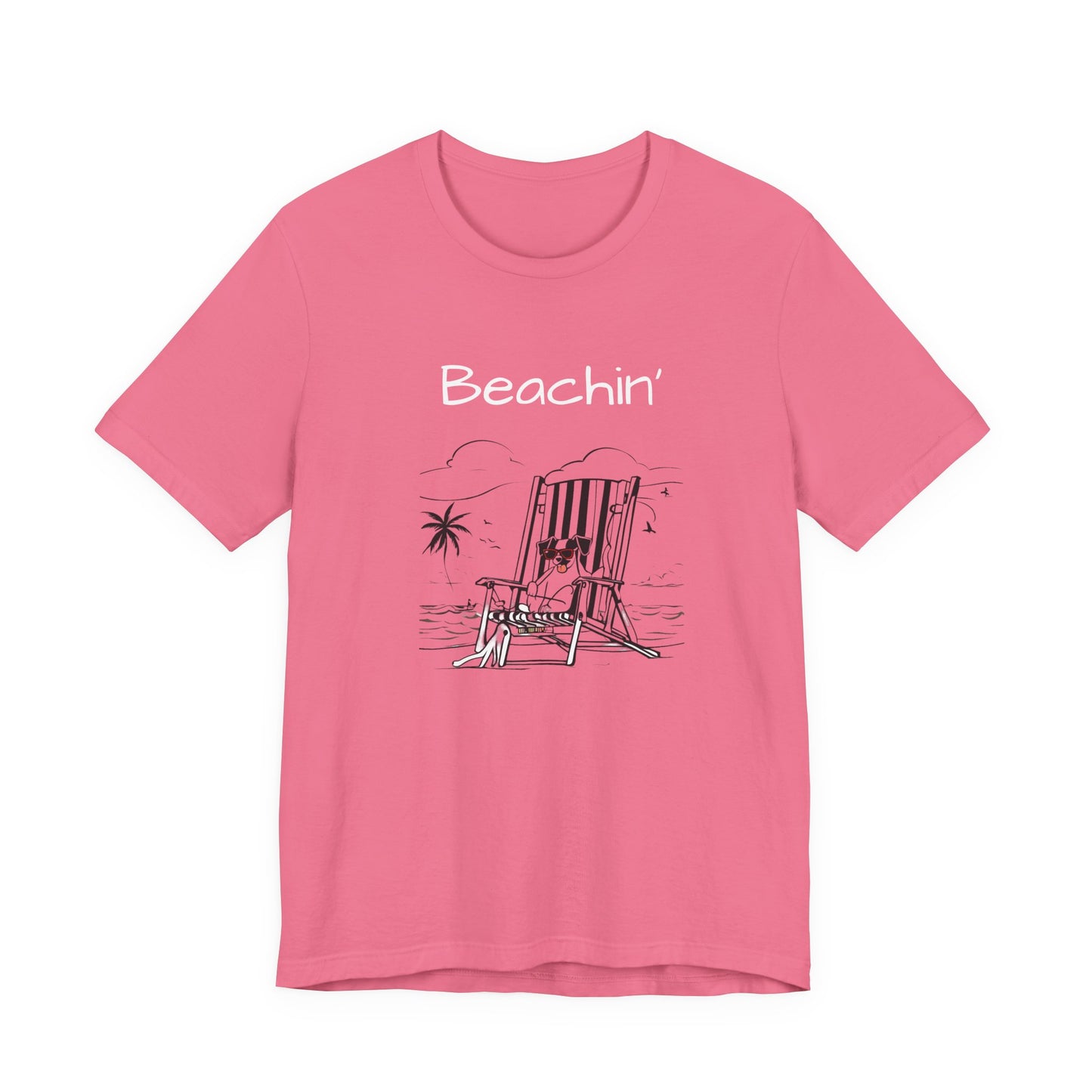 Beachin'. Unisex Jersey Short Sleeve Tee