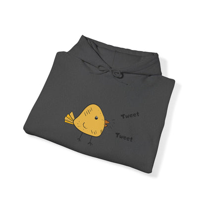 Tweet. Tweet. Unisex Hooded Sweatshirt.