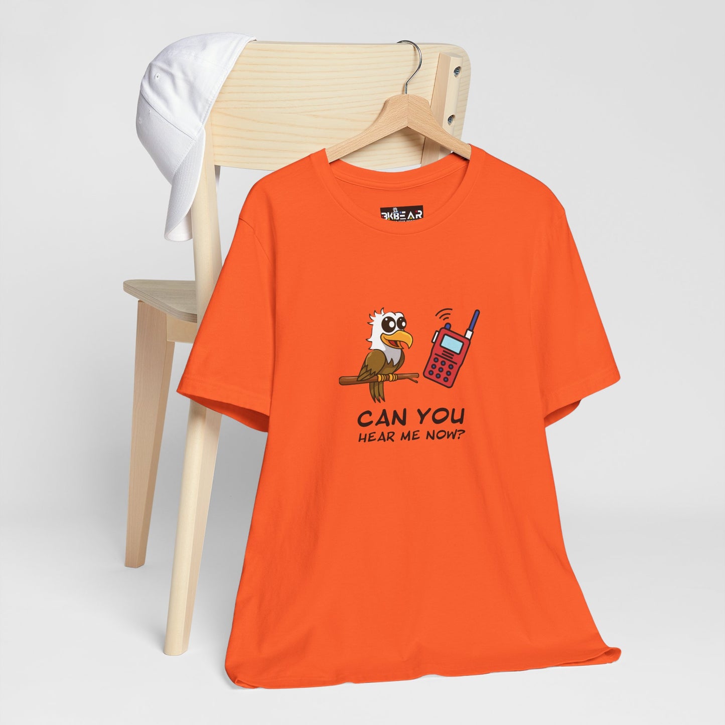 Burrowing Owl. Can You Hear Me Now? Unisex Jersey Short Sleeve Tee