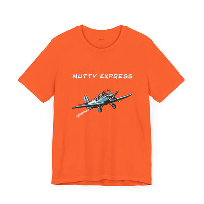 Nutty's Express Delivery. Always On-Time. Unisex Jersey Short Sleeve Tee