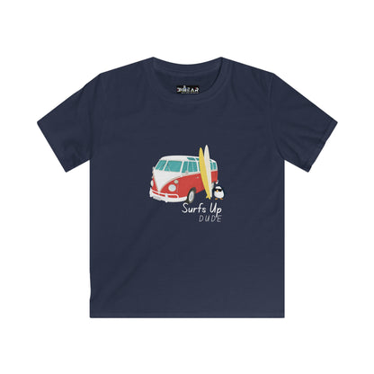 Surf's Up Dude. Kids Softstyle Tee