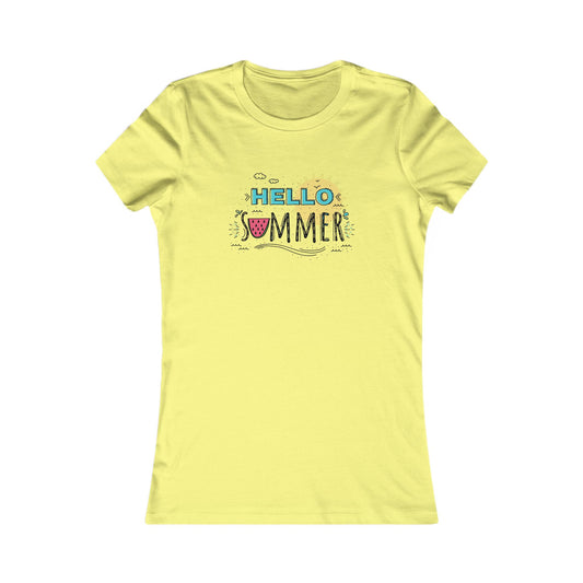 Hello Summer. Women's Favorite Tee