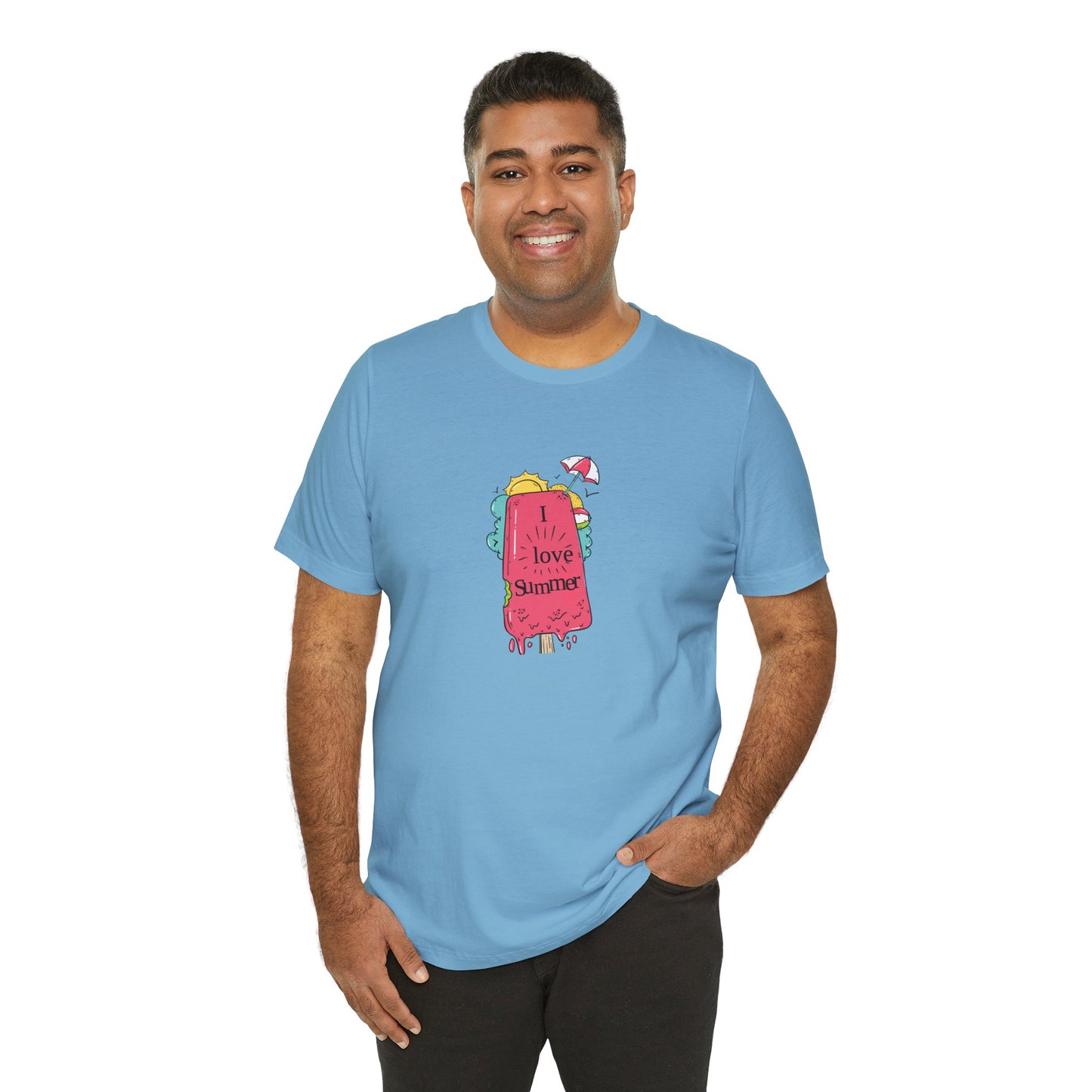 I Love Summer. Unisex Jersey Short Sleeve Tee