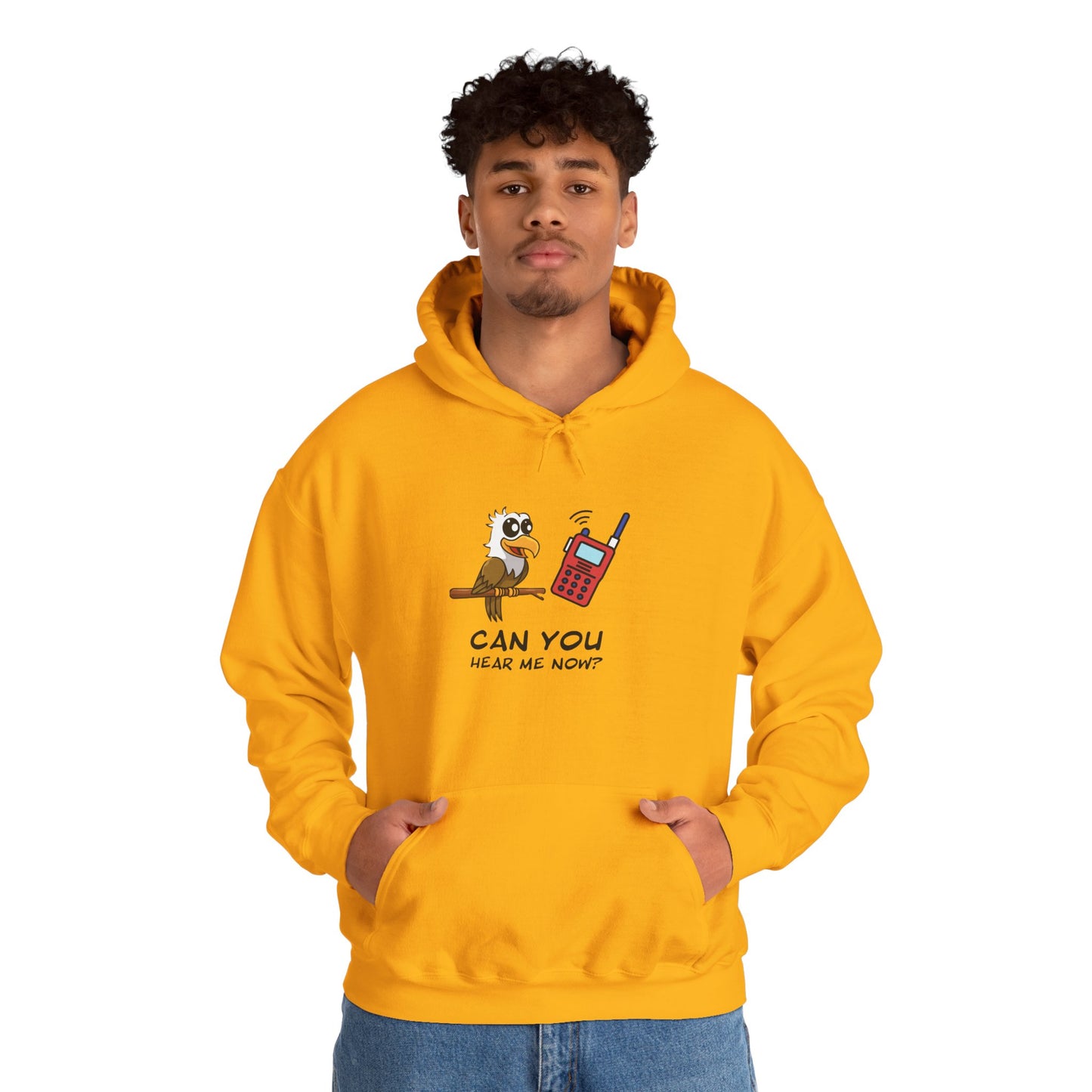 Owl Graphic Sweatshirt – Can You Hear Me Now? Bird on a Mission