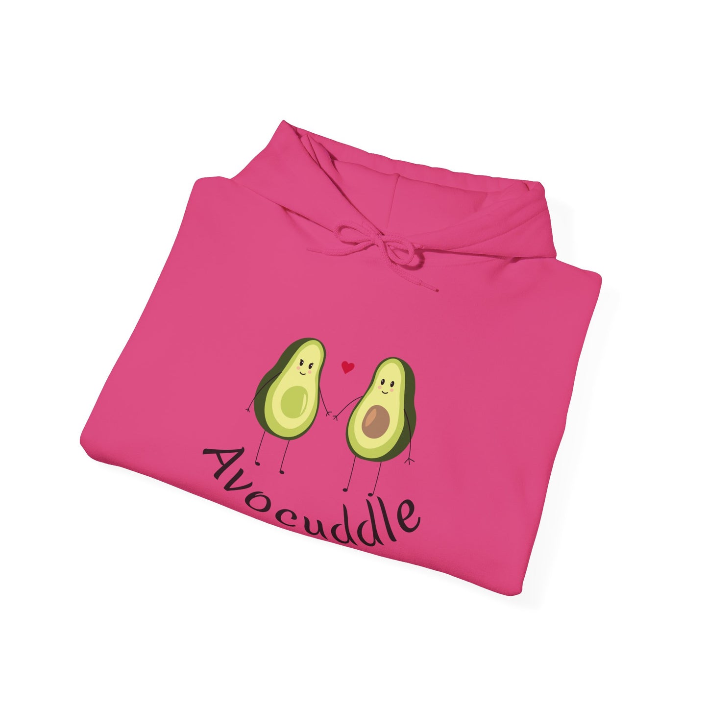 Avocuddle. Unisex Hooded Sweatshirt.