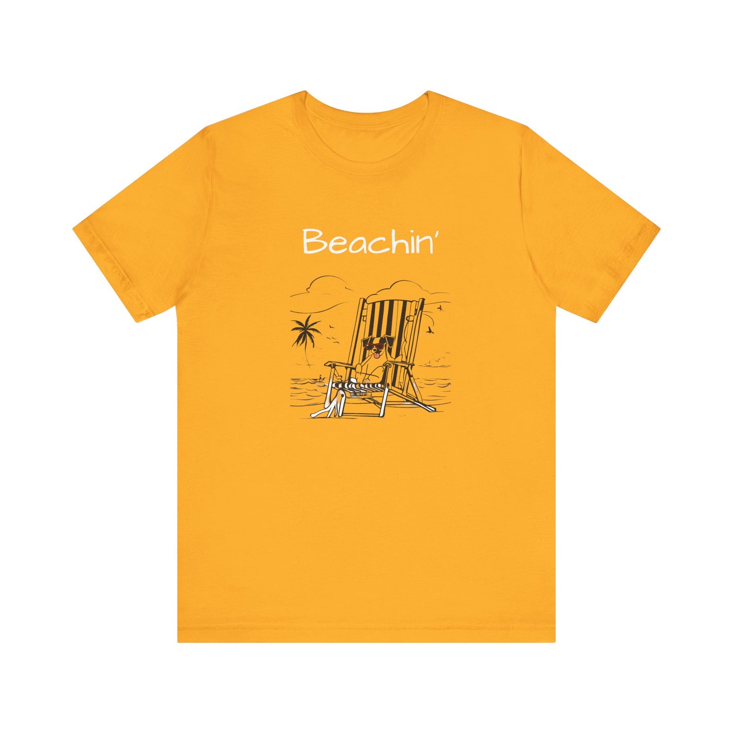 Beachin'. Unisex Jersey Short Sleeve Tee