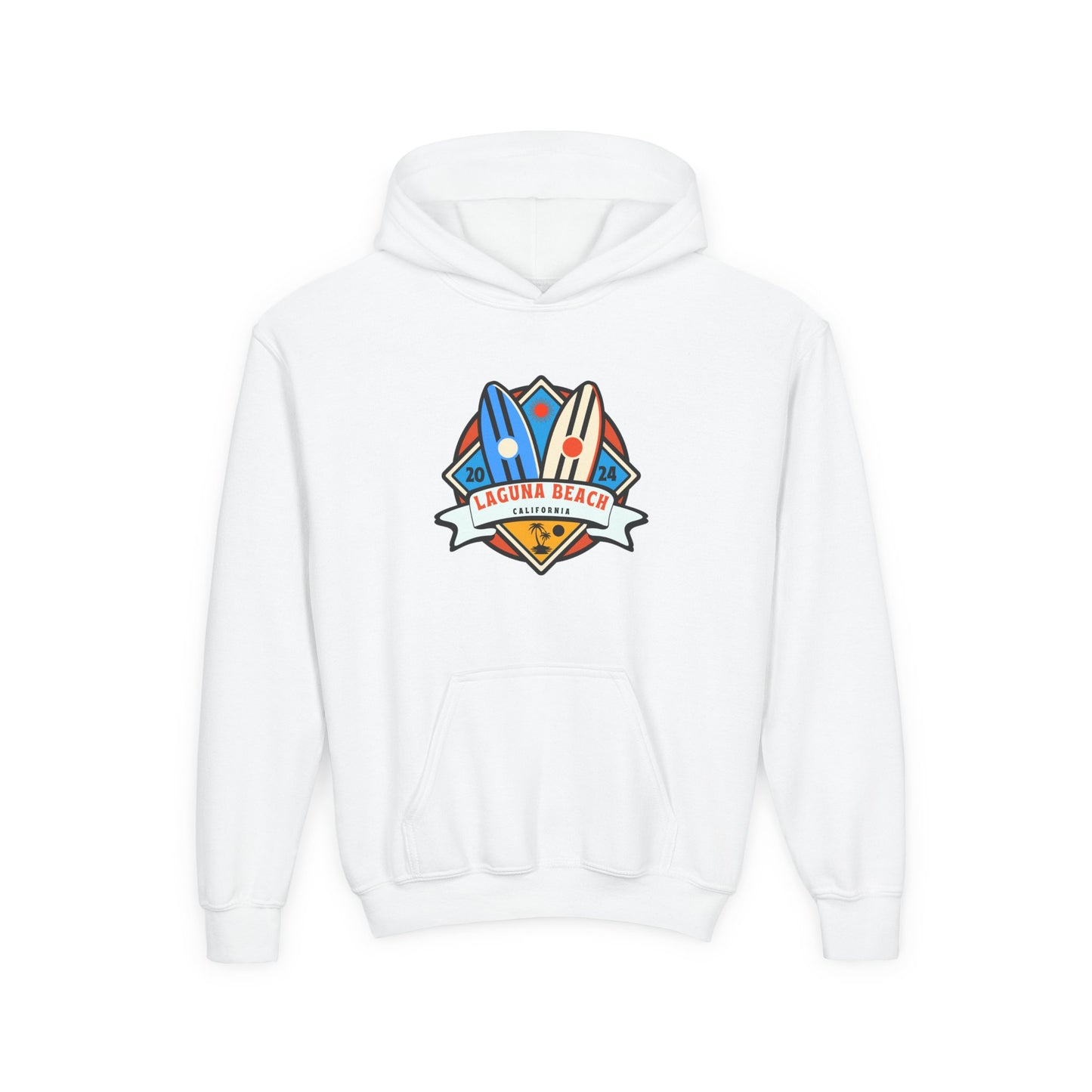 Laguna Beach 2024. Kids Hoodie
