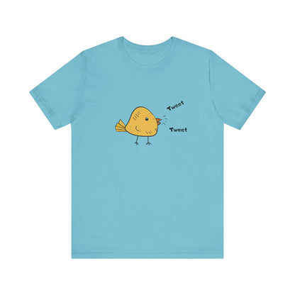 Tweet. Tweet.  Unisex Short Sleeve Tee