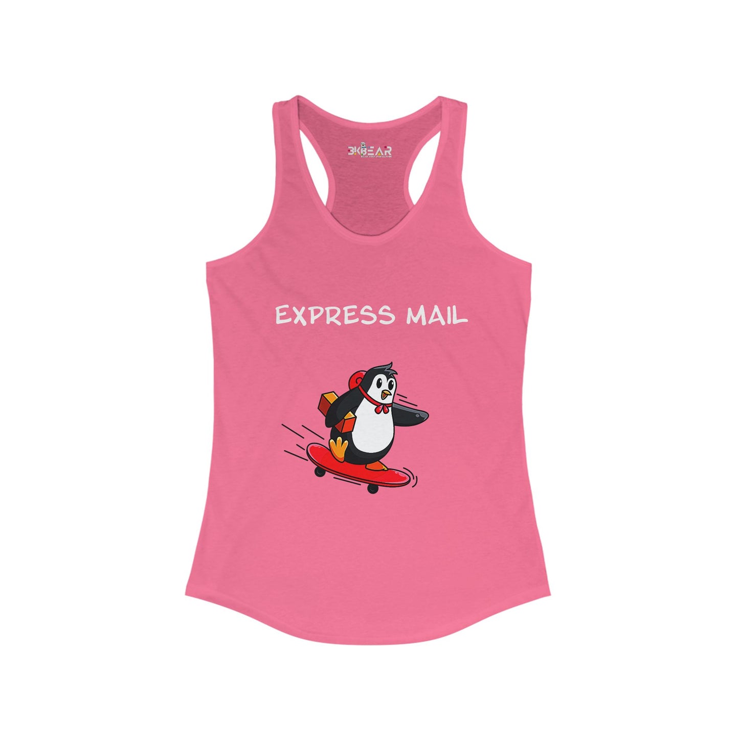 Express Mail. Women's Ideal Racerback Tank