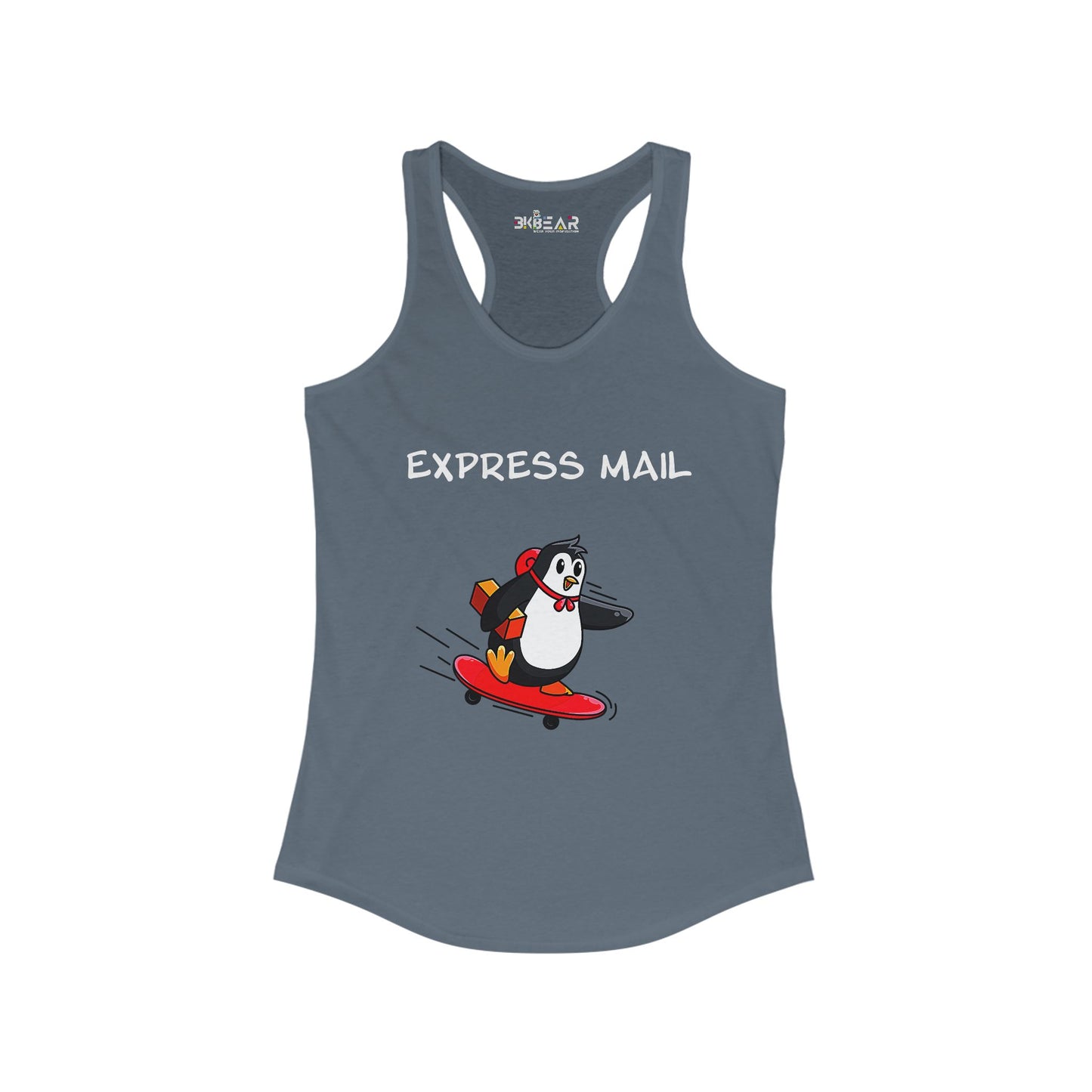 Express Mail. Women's Ideal Racerback Tank
